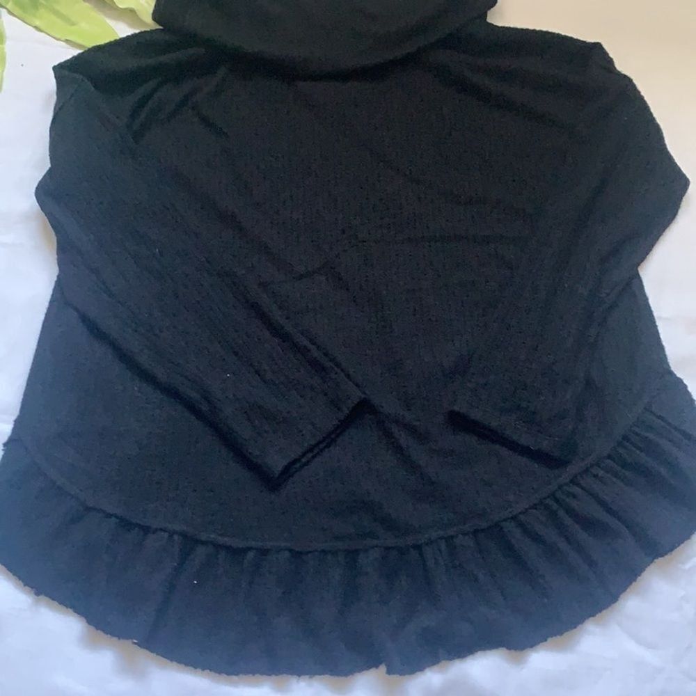 🌟ANTHROPOLOGIE Maeve Addie Ruffled Hacci Pullover🌟 - Picture 13 of 14